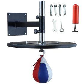 Soozier Speed Bag Platform Adjustable Wall Mounted Boxing MMA Workout